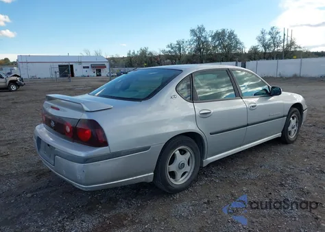 2001 Chevrolet Impala Ls из США, поврежденный, VIN 2G1WH55K119264824